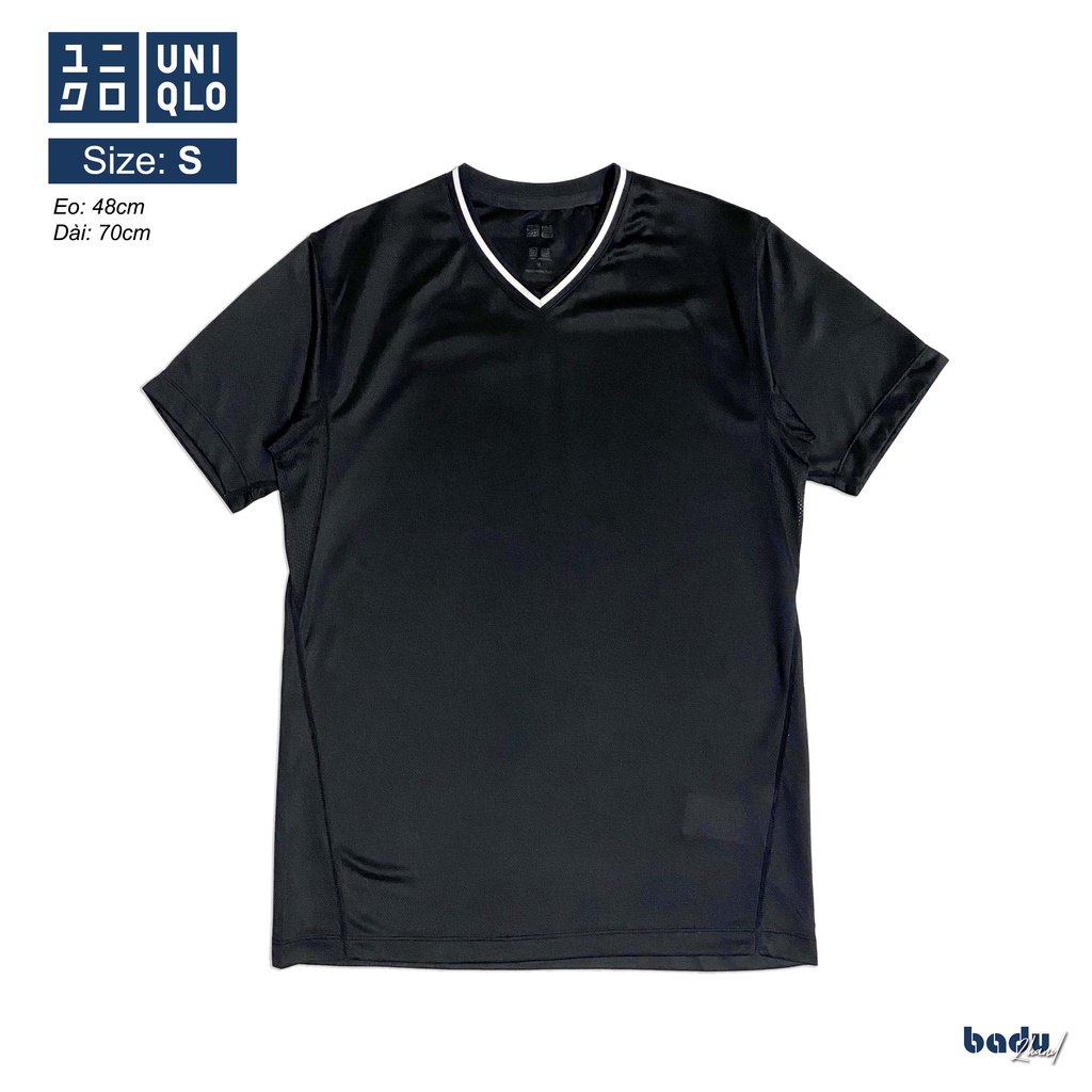 Áo thun Uniqlo 2hand size S | Màu đen