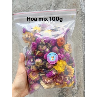 Hoa khô lót chuồng, thức ăn cho hamster