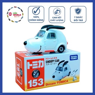 Xe mô hình Tomica Box Disney Snoopy Car. No.153.