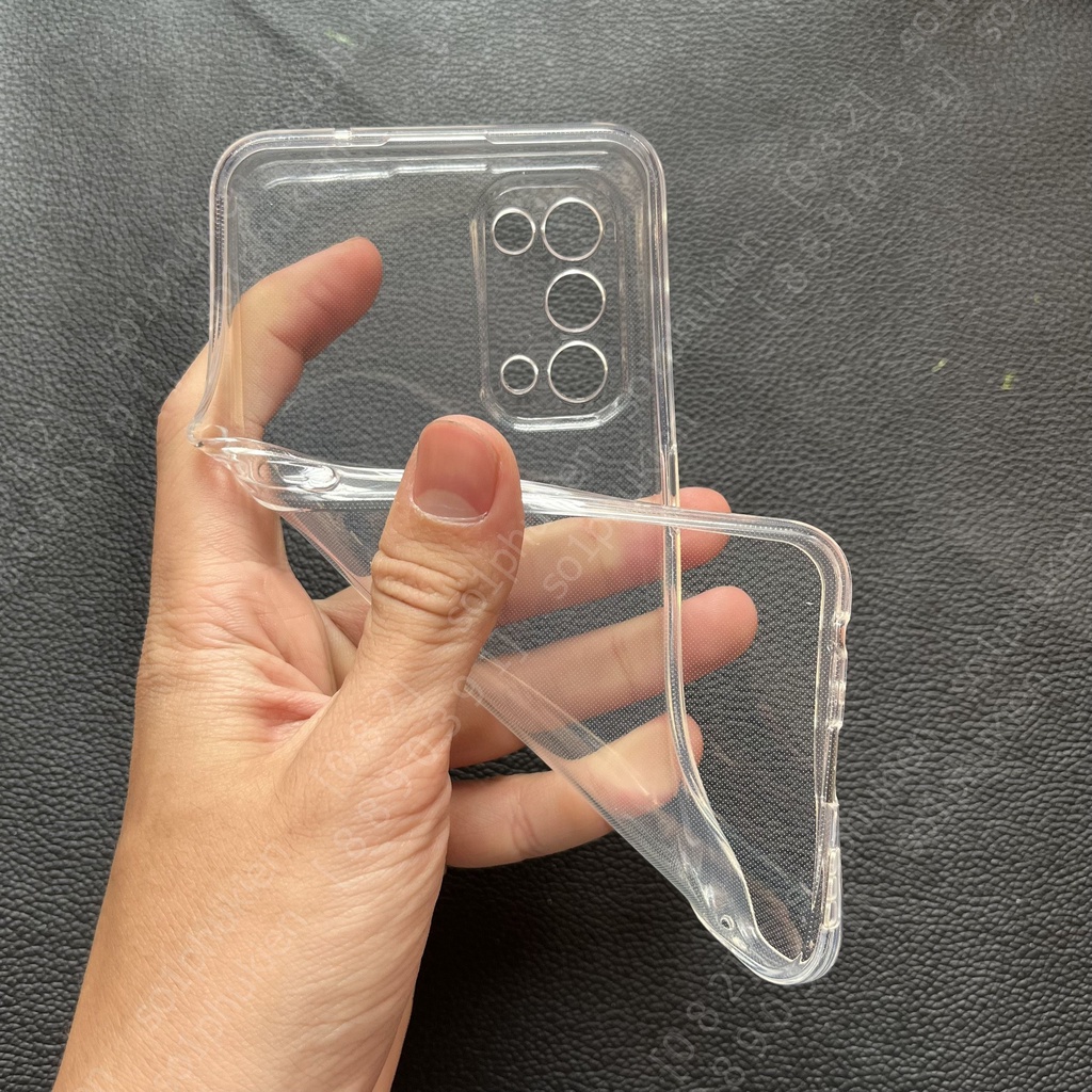 Ốp lưng Oppo Reno 5 4G loại dẻo đen và dẻo trong bảo vệ cam bền đẹp