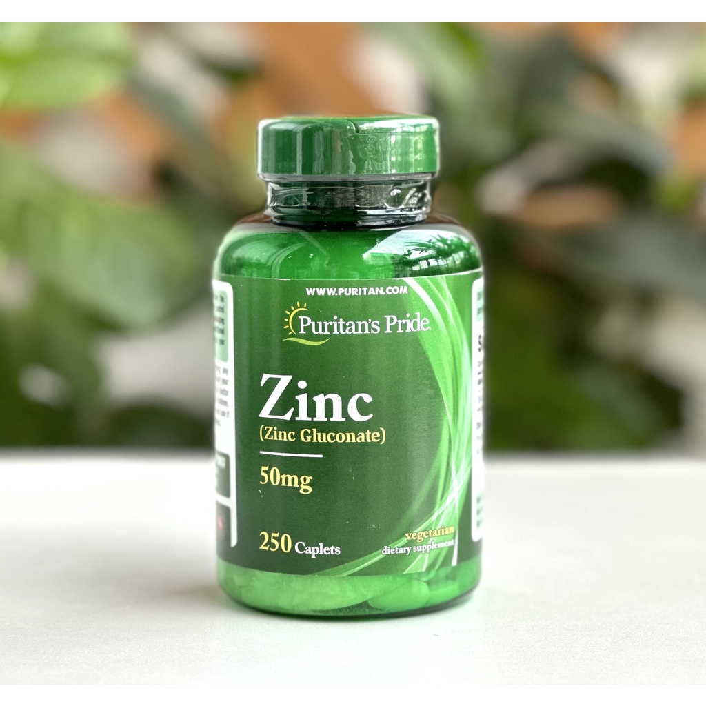 VIÊN UỐNG BỔ SUNG KẼM ZINC 50mg PURITAN'S PRIDE