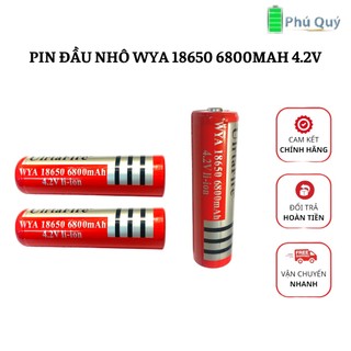 Pin sạc 18650 dung lượng lớn ulrtaflre 4.2v li-ion đầu nhọn