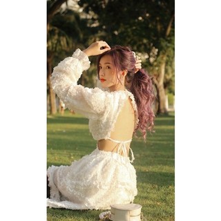 Đầm khoét eo Rosy