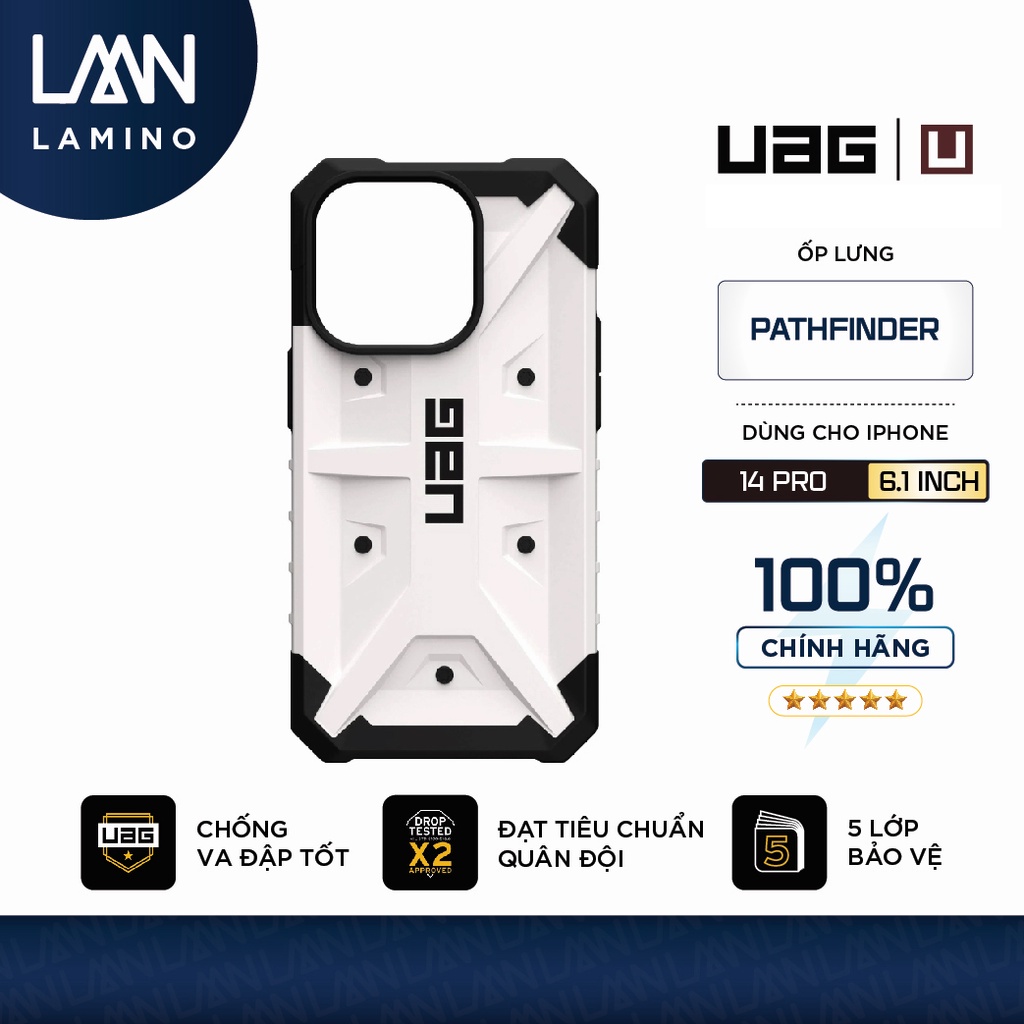 Ốp Lưng UAG PATHFINDER Cho iPhone 14 Pro [6.1 INCH] LAMINO