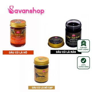 Dầu cù là rắn - cao rắn hổ xoa bóp Snake Thai Balm - THÁI LAN