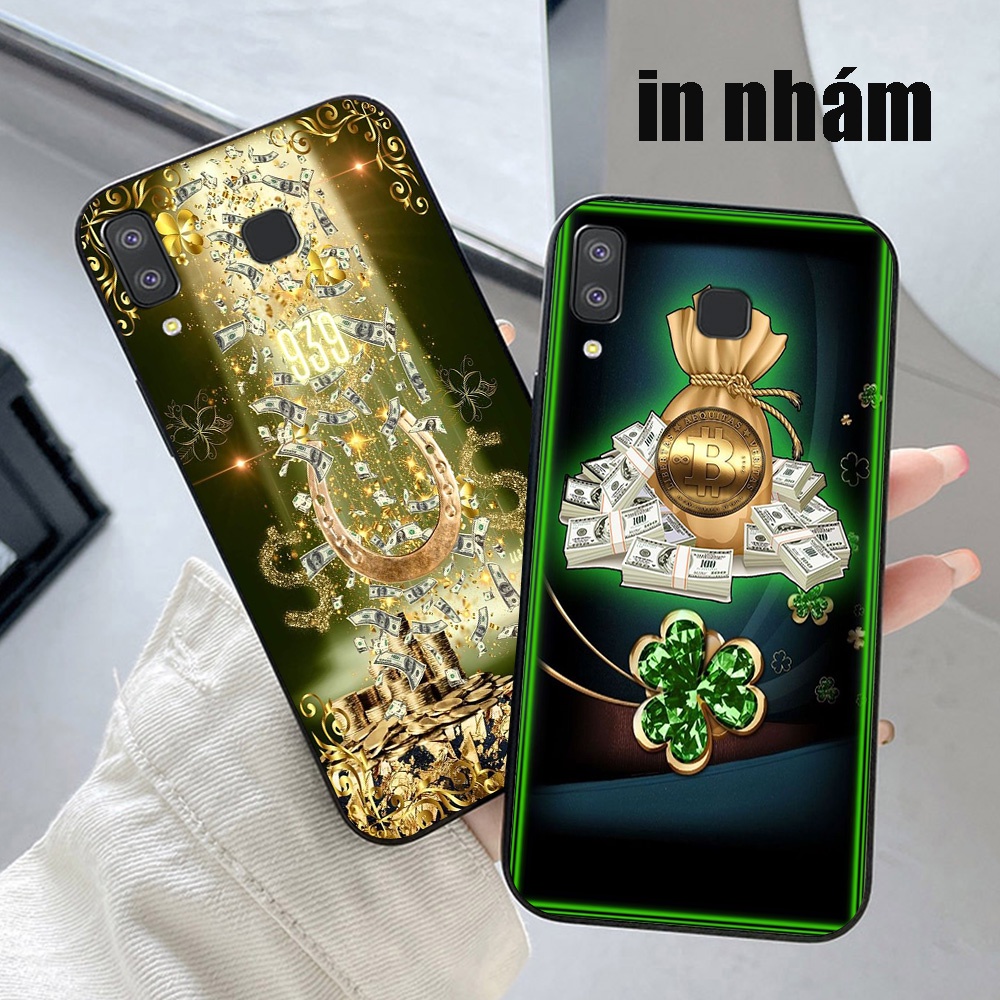 Ốp lưng Samsung a8 Star in hình cây kim tiền đồng xu may mắn