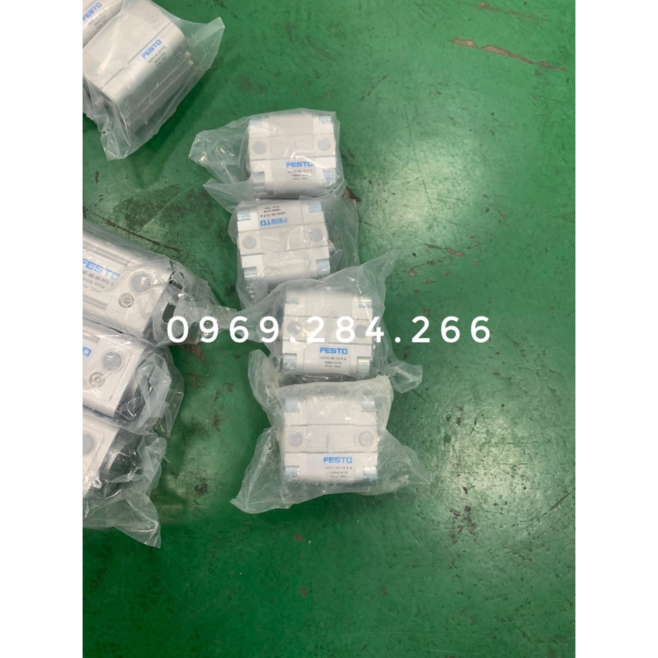 Xi lanh Festo ADVU-40-15-P-A (Ảnh thật do shop chụp)