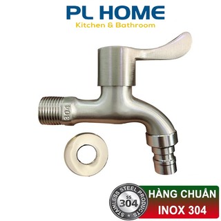 Vòi nước, vòi hồ tay gạt Inox SUS304