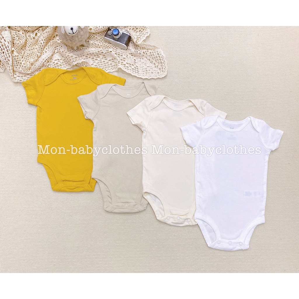 Body trơn màu cho bé trai bé gái