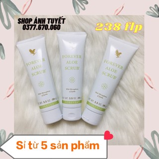 [GIÁ RẺ] SỮA RỬA MẶT TẨY TẾ BÀO CHẾT Forever Aloe Scrub_238flp. Sản Phẩm Lô Hội.
