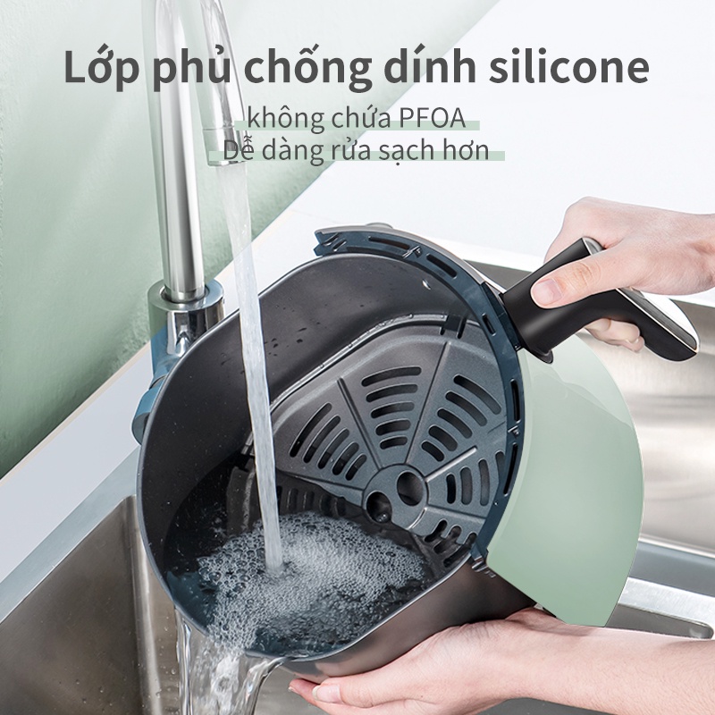 Nồi chiên không dầu Simplus Dung Tích Lớn 4L KQZG007 - Bảo Hành 1 Năm 1 Đổi 1