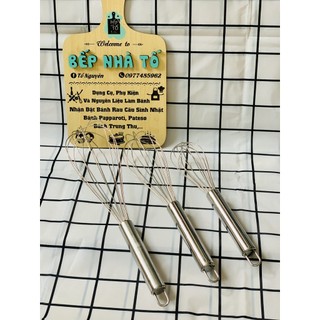 Dụng cụ phới lồng đánh trứng/trộn bột inox 3 size