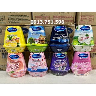 Sáp thơm Shaldan Scent & Care Gel 180g Thái Lan – Thân thiện với môi trường