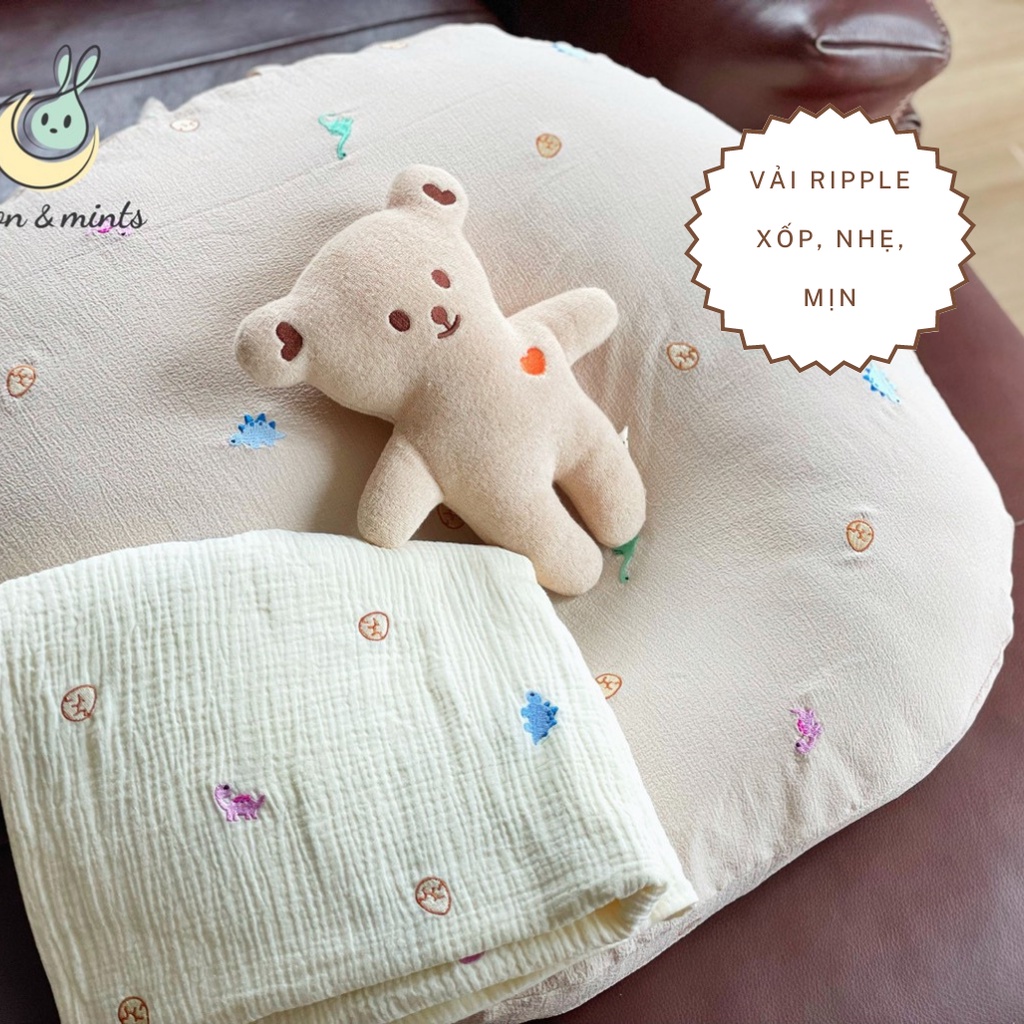 Gối chống trào Moon&mints cao cấp cho bé