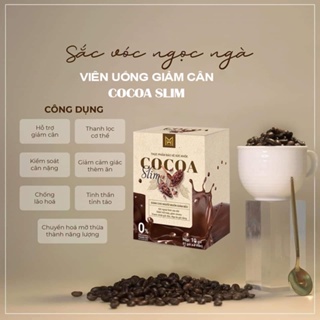 GIẢM CÂN COCOA SLIM CHÍNH HÃNG HỘP 30 VIÊN GIẢM CÂN CẤP TỐC