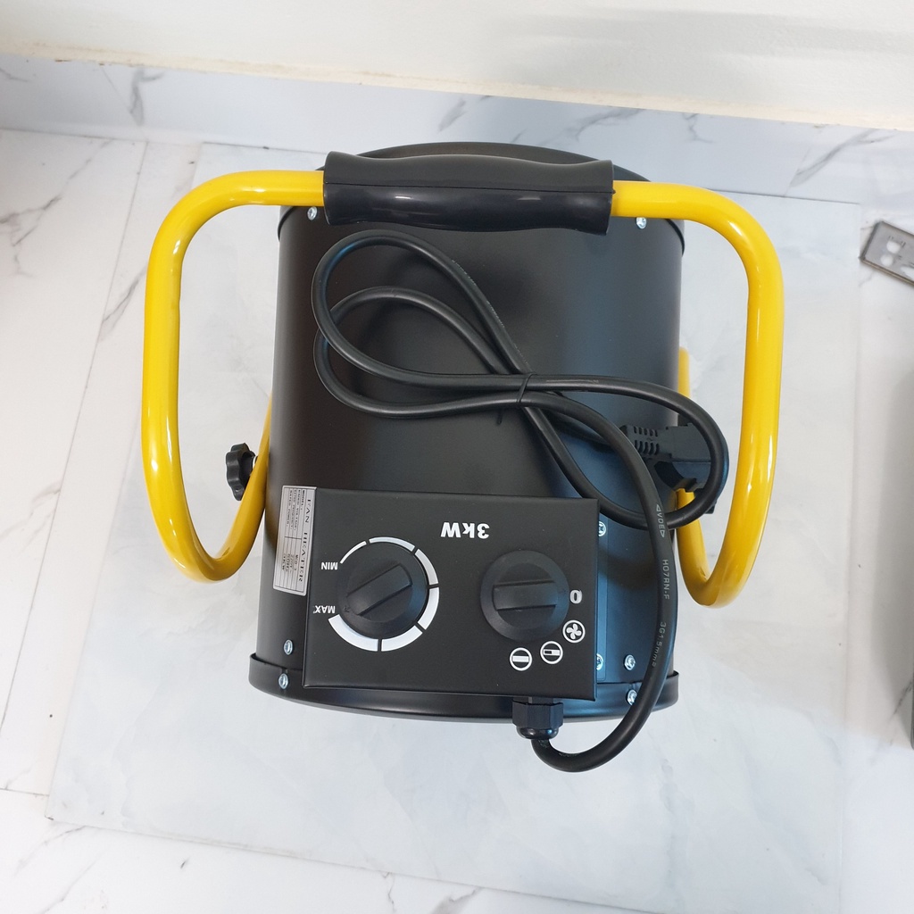 Máy Sưởi Công Nghiệp 3kw - Đen