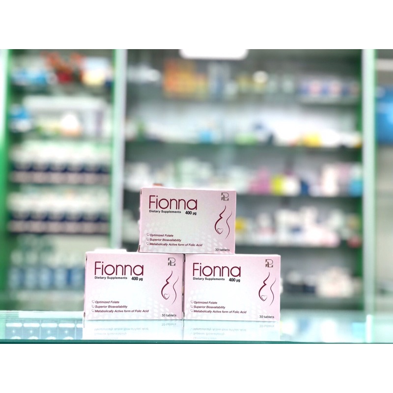 [CHÍNH HÃNG] Fionna (5- MTHF) - Bổ Sung Folate, Tổng Hợp Acid Amin, Tạo Máu, Tăng Sức Đề Kháng