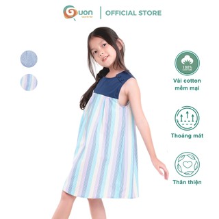 Váy bé gái GUON vải cotton thoáng mát cho bé từ 7-38kg Tố My