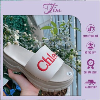 Dép Sandal Chleé QC cao cấp phiên bản độn đế tăng chiều cao - Dép Chleé đế dày