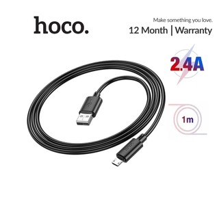Cáp sạc 2.4a hoco x88 micro dây pvc siêu bền chống gãy dài 1m cho android