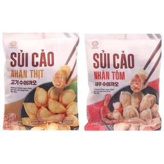 Sủi cảo nhân thịt/ sủi cảo nhân tôm hacao túi 500g