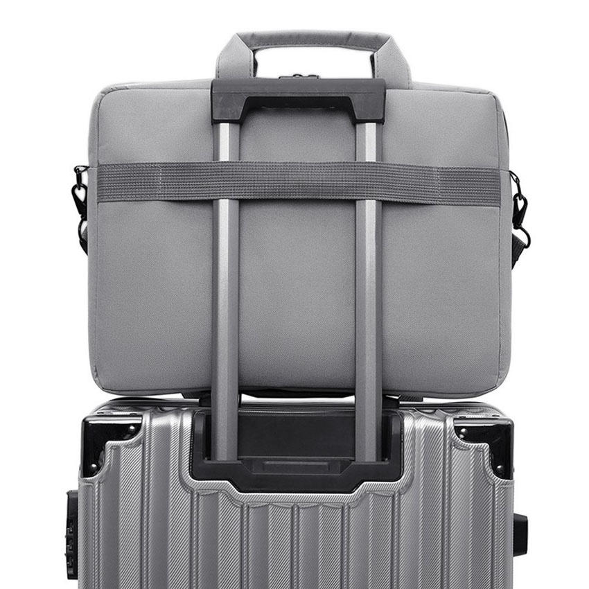 Túi laptop đeo vai 15.6 inch B1068 NASI Store cao cấp mẫu đẹp thời trang cặp xách đựng máy tính nam nữ chống sốc