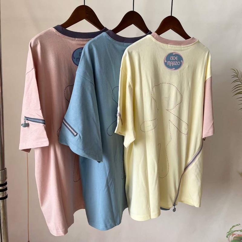 Áo phông 13De Marzo có khoá 2023