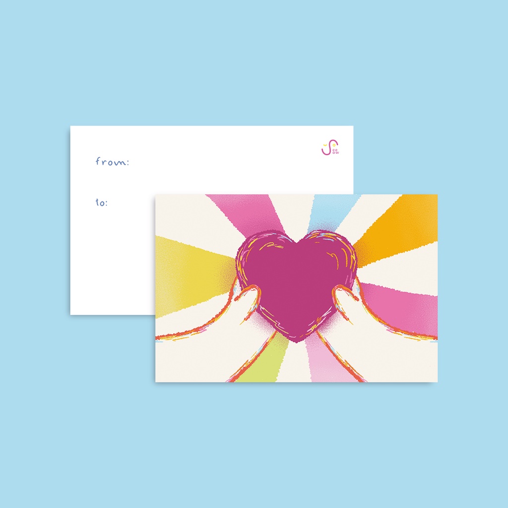 Postcard Thông điệp Dễ thương (nhiều mẫu)