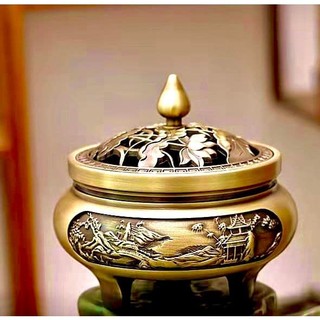 Lư xông ĐỒNG đồ phong thuỷ, trầm hương