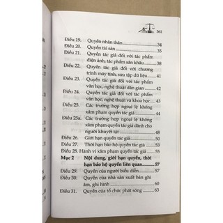 Sách - luật sở hữu trí tuệ (sửa đổi, bổ sung năm 2009, 2019, 2022)