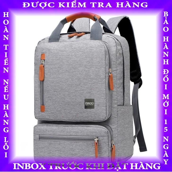 Balo laptop thời trang Pado 462 đựng vừa laptop 15.6 kiểu dáng mới trangmin