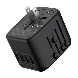 Cục sạc đa năng siêu hot cho mùa du lịch, 4 đầu giắc phù hợp cho mọi loại ổ cắm điện