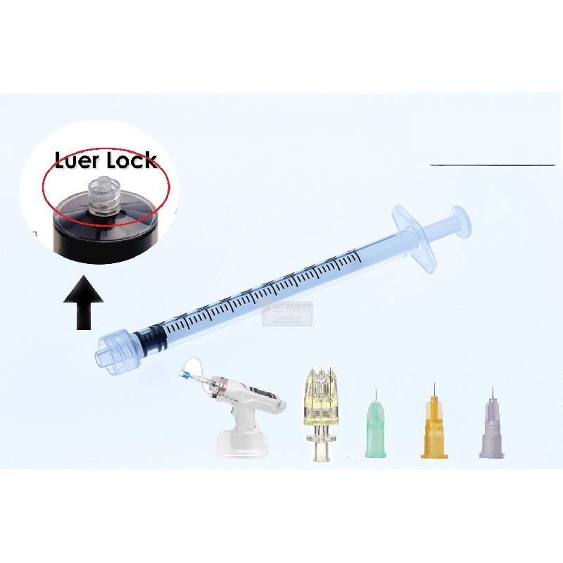 Xilanh luer lock 1ml dùng cho mọi đầu kim