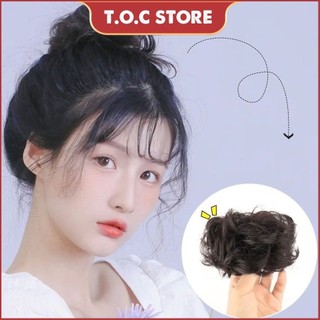 Tóc búi rối xinh xắn,búi tóc tạo kiêu tóc tơ Hàn Quốc