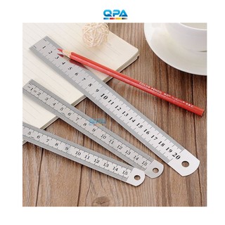 Combo 3 Thước kẻ sắt 20cm - 50cm