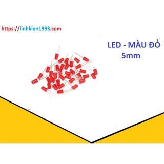 [ 10 CON ] Led đỏ 5mm RES