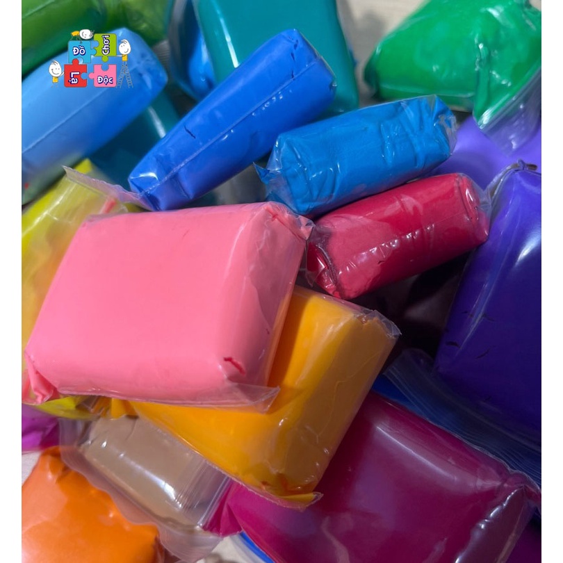 Đất Sét Siêu Nhẹ Tự Khô 100g - Giá Sỉ, Đủ Màu Sắc An Toàn Cho Trẻ Em