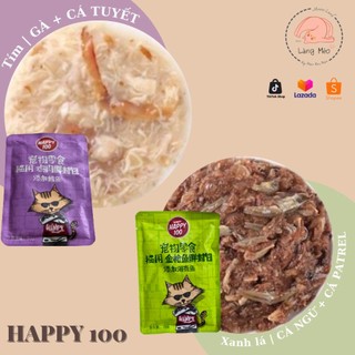Pate Happy 100 - Thức ăn ướt cho mèo