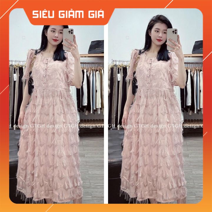 Đầm Bầu Váy Bầu Dáng Dài Thời Trang Thiết Kế Công Sở Xinh Xắn Mặc Đi Chơi Dự Tiệc