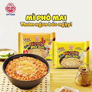 Thùng mì mini tương đen Hàn Quốc 83g*20 gói