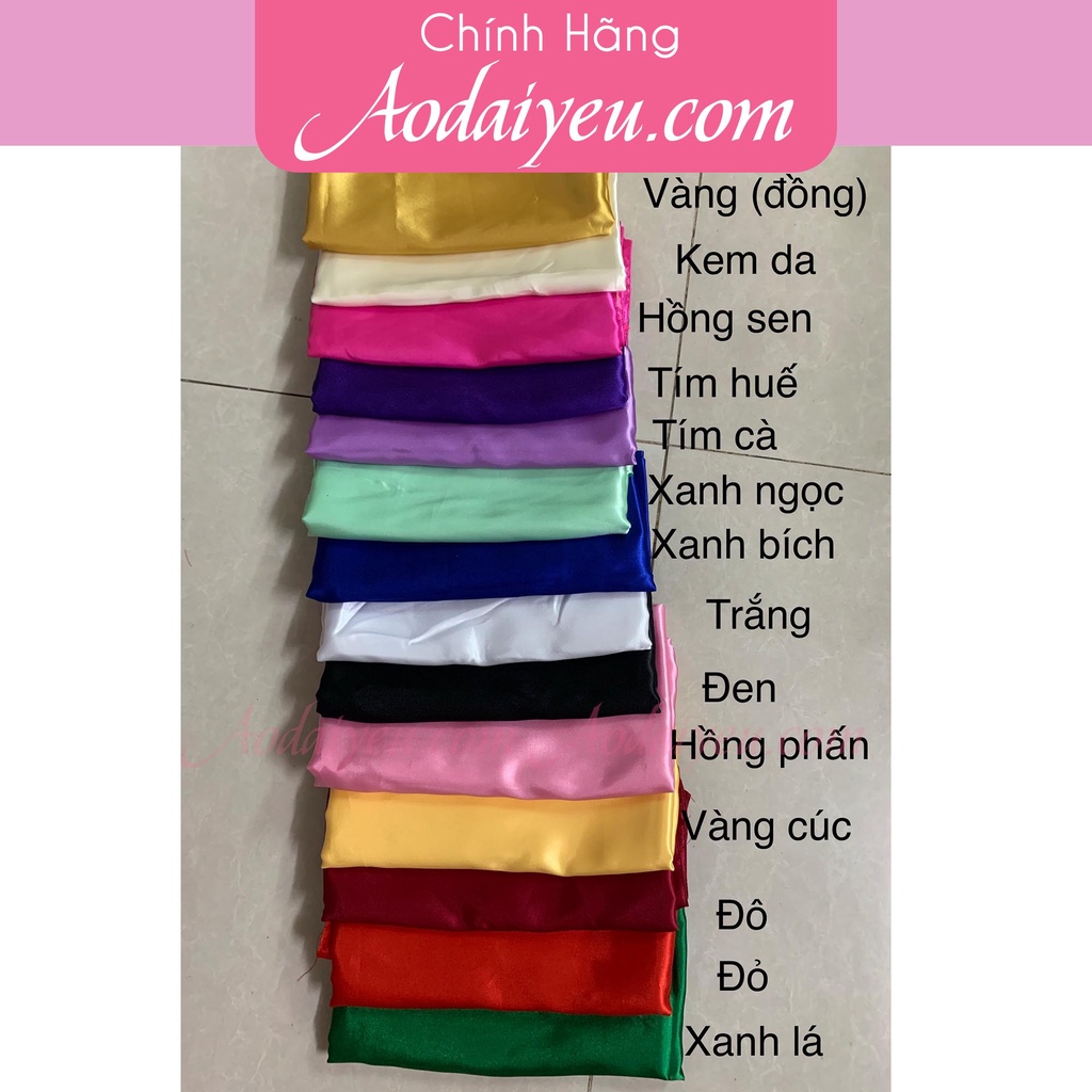 Quần áo dài mềm dáng ôm cho áo dài truyền thống và áo dài cách tân đủ màu aodaiyeu | BigBuy360 - bigbuy360.vn