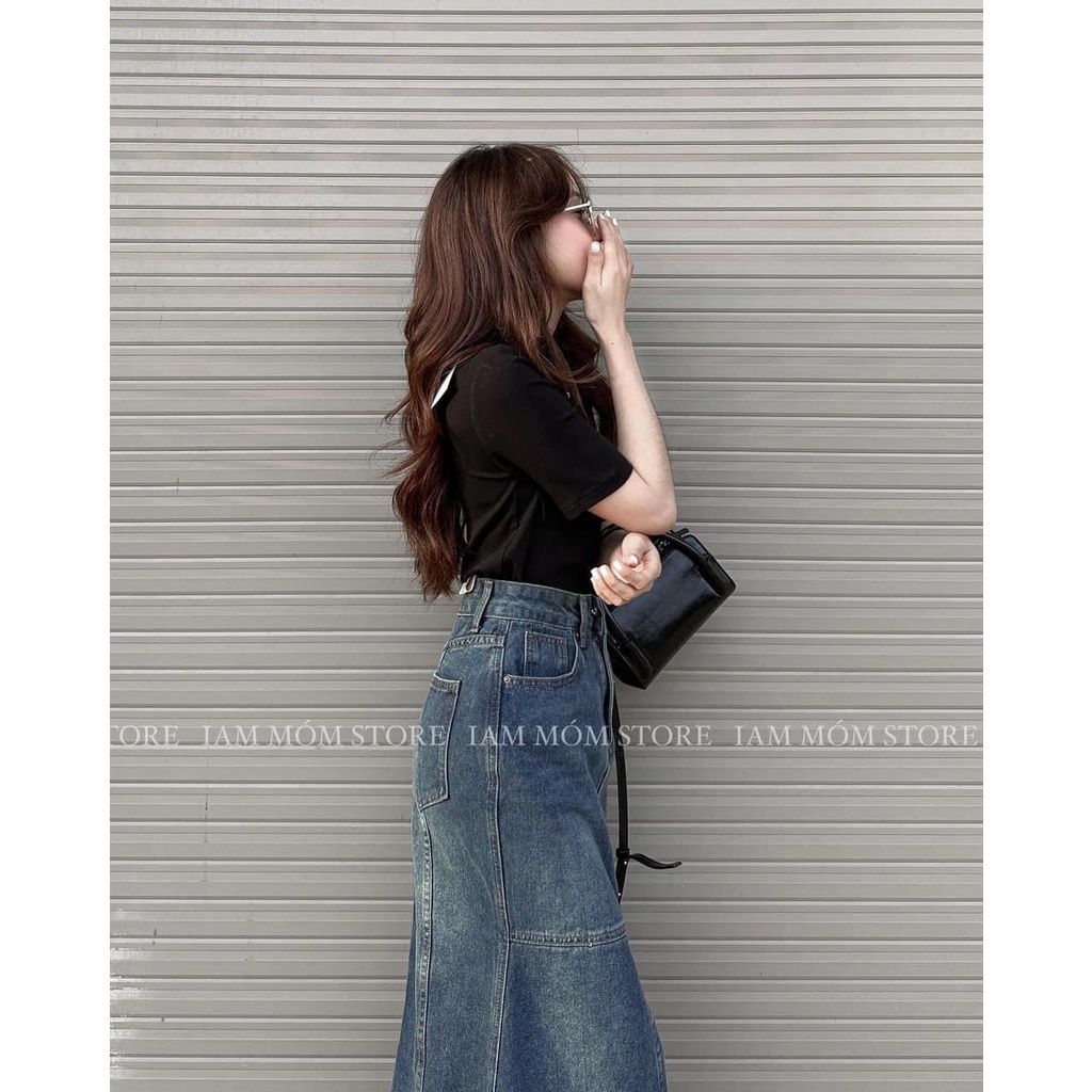 Chân váy nữ đuôi cá, chân váy siêu hack dáng