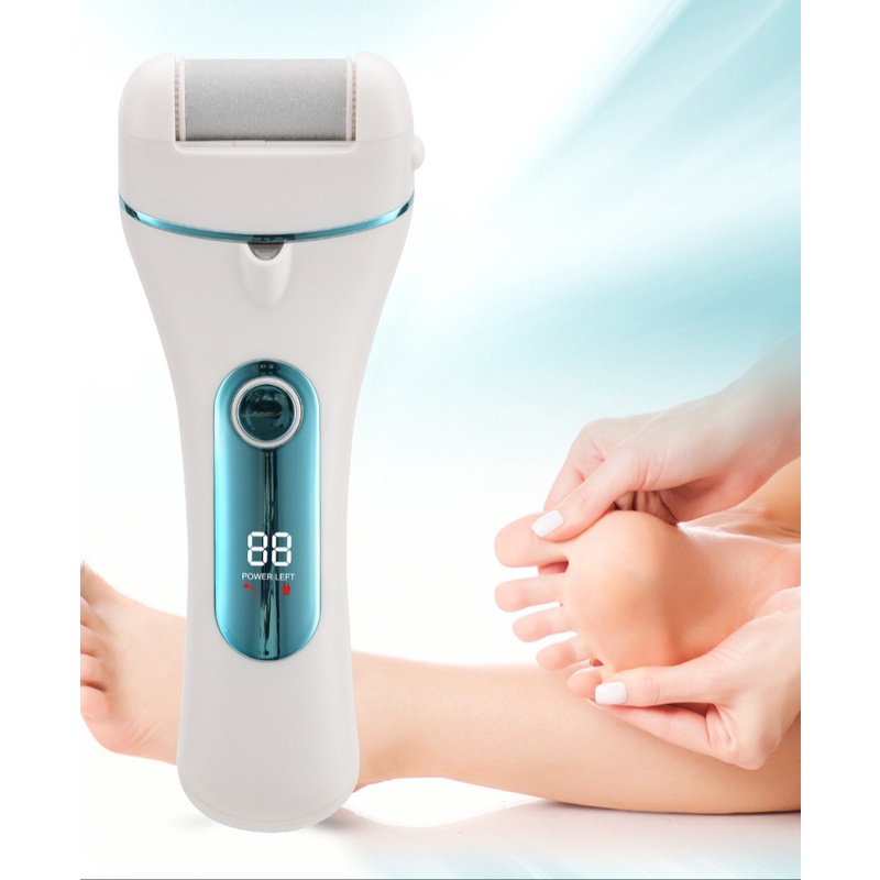 Máy mài gót pin sạc cao cấp 3 đầu mài, hỗ trợ làm nail tẩy da chết