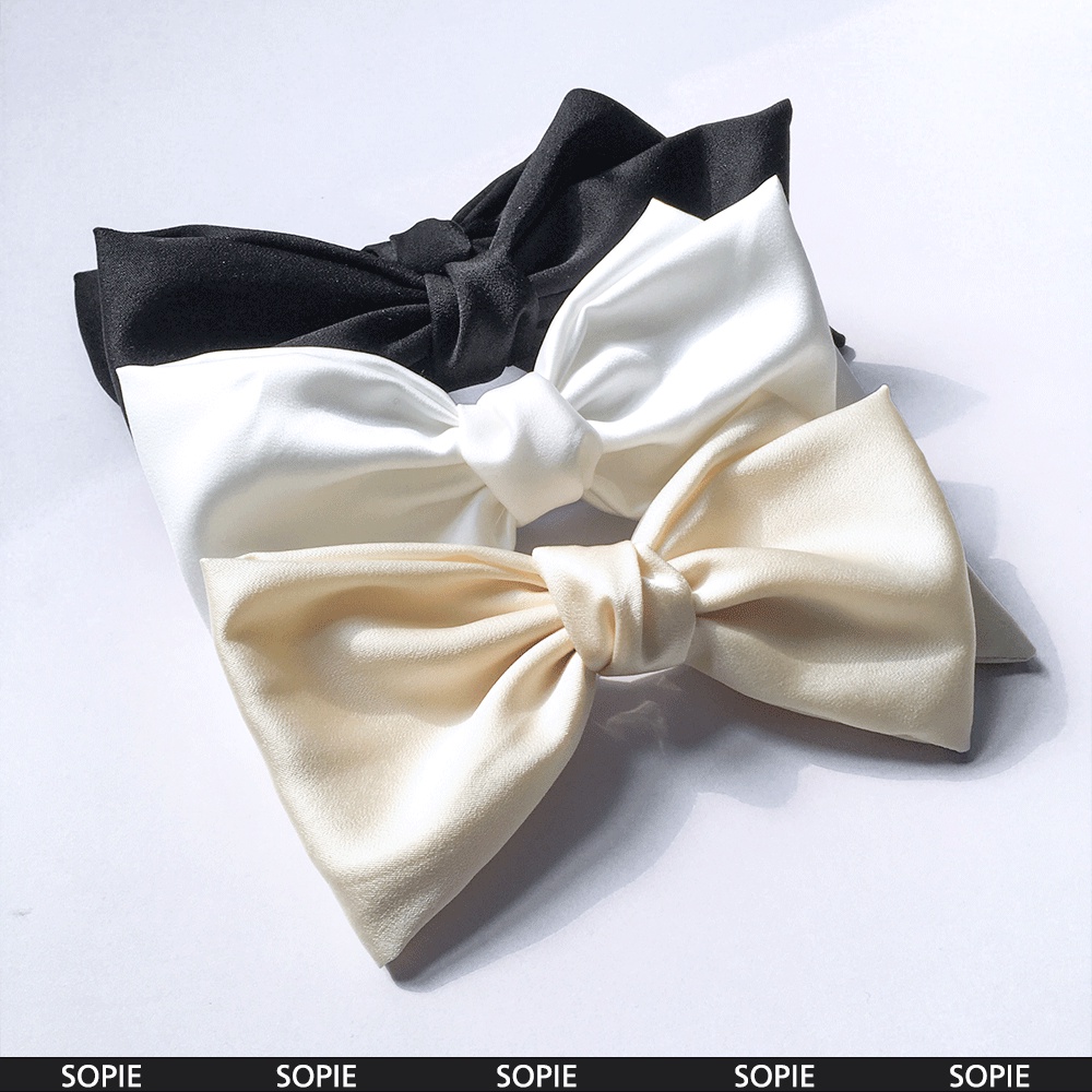 SOPIE - Kẹp nơ tóc Lụa I Scrunchies Handmade
