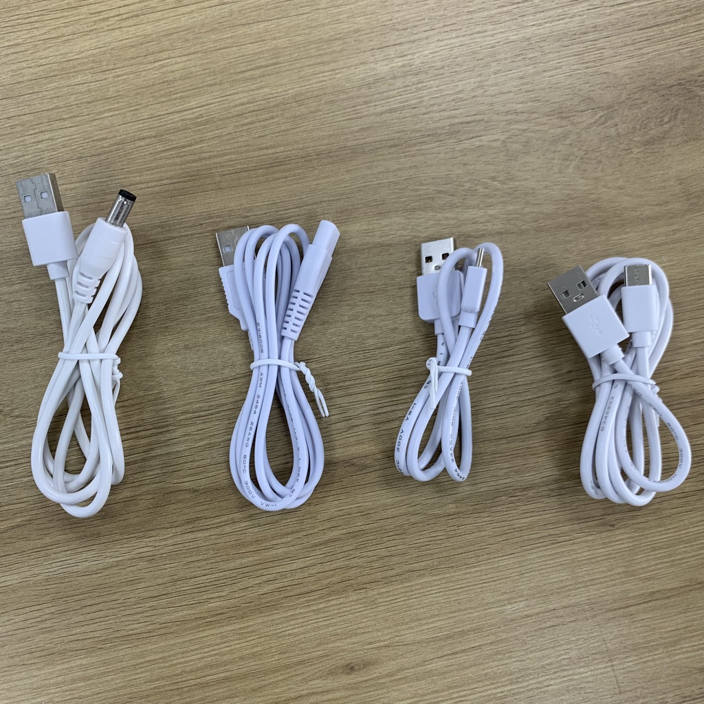 Dây sạc type C cho máy hút sữa, dây sạc USB máy hút mũi, phụ kiện dây sạc các loại máy Moaz BéBé MB045, MB051