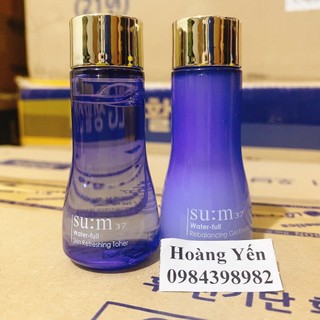 Set sum xanh 2 sp cấp nước, dưỡng ẩm cho da dầu (TÁCH SET K HỘP)