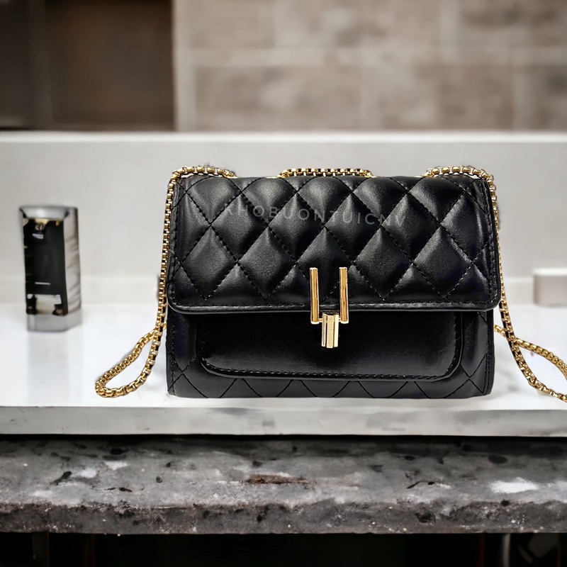 Túi kẹp nách, túi đeo vai khoá y thời trang dự tiệc và đi chơi phong cách CNV