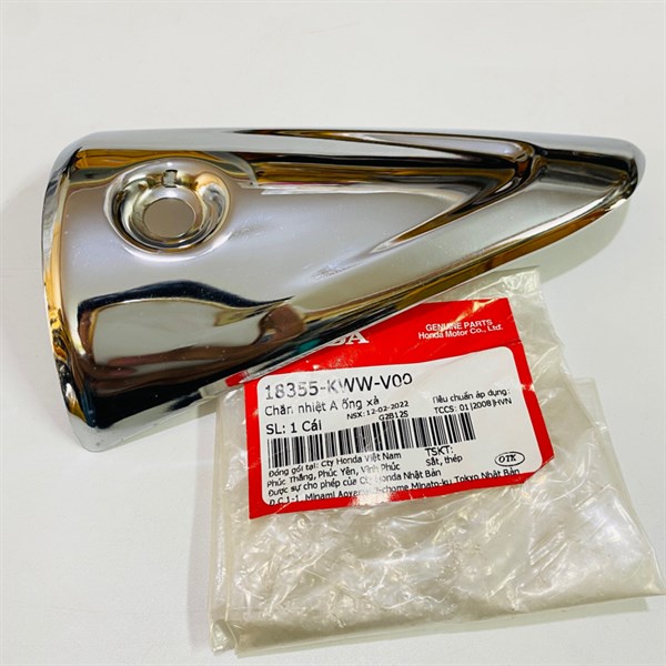Ốp Bô nhỏ Wave S/ RS/ RSX 110 2010-2011 Zin Honda - 18355KWWV00