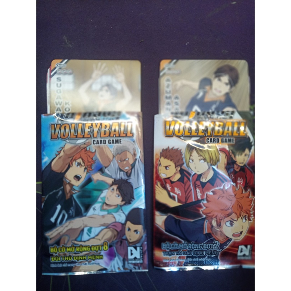 2 box bộ cờ haikyuu unseal