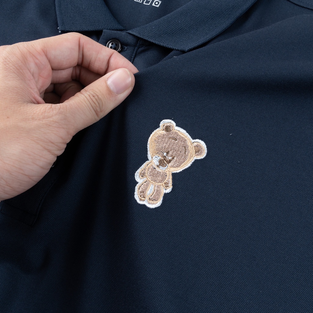 Áo Polo Bigsize 80-140KG AKYOO Cao Cấp Chuẩn Form, Sang Trọng - Thanh Lịch - PL XANH THEU